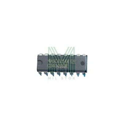 CD4049UBE DIP-16 Hex Dönüştürücü Entegre - Mil Stok