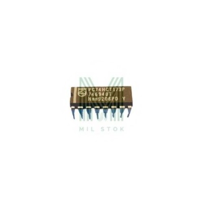 PC74HCT173P DIP-16 Integrated Circuit - Mil Stok