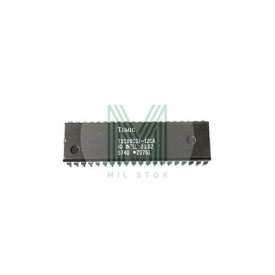 TSC80C31-12CA DIP-40 Microcontroller - Mil Stok