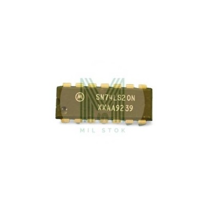 SN74LS20N (74LS20) DIP-14 Logic Integrated Circuit - Mil Stok