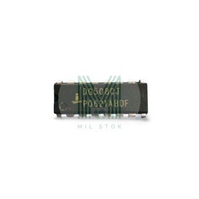 DG508CJ DIP-16 Integrated Circuit - Mil Stok