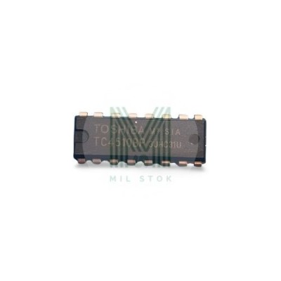 TC4510BP DIP-16 Integrated Circuit - Mil Stok