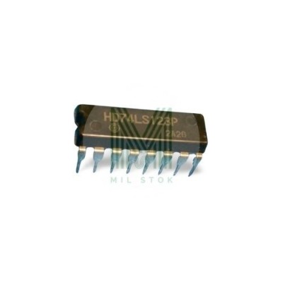 HD74LS123P DIP-16 Integrated Circuit - Mil Stok