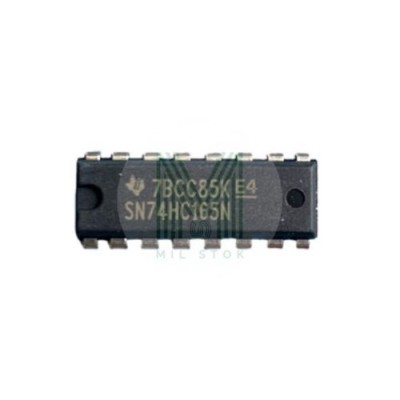 SN74HC165N (74HC165) DIP-16 Entegre - Mil Stok