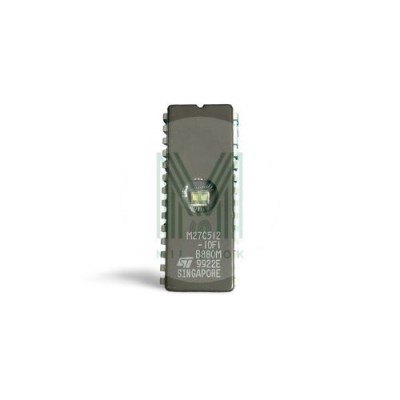 M27C512-10F1 (27C512) DIP-28 Integrated Circuit - Mil Stok