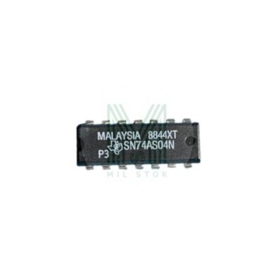 SN74AS04N (74AS04) DIP-14 Integrated Circuit - Mil Stok