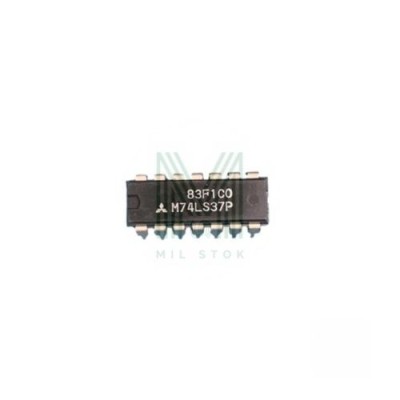 M74LS37P DIP-14 Integrated Circuit - Mil Stok