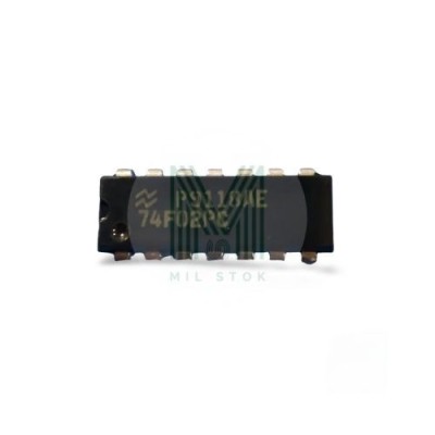 74F02PC DIP-14 Logic Integrated Circuit - Mil Stok