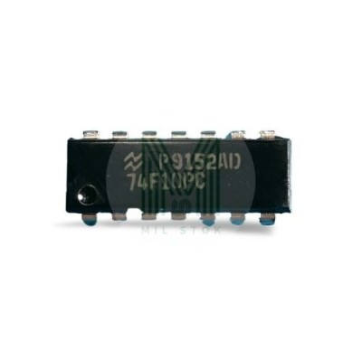 74F10PC DIP-14 Logic Integrated Circuit - Mil Stok