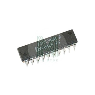 74LS240N DIP-20 Integrated Circuit - Mil Stok