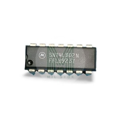 SN74LS02N (74LS02N) DIP-14 Logic Integrated Circuit - Mil Stok