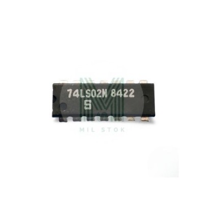 74LS02N DIP-14 Integrated Circuit - Mil Stok