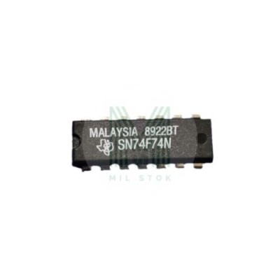 SN74F74N DIP-14 Entegre - Mil Stok