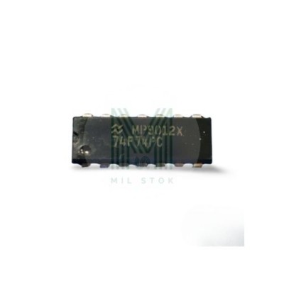 74F74PC DIP-14 Integrated Circuit - Mil Stok