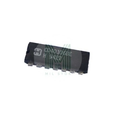 CD40106BE DIP-14 Integrated Circuit - Mil Stok