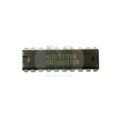 SN74HC273N DIP-20 Flip-Flop Integrated Circuit - Mil Stok