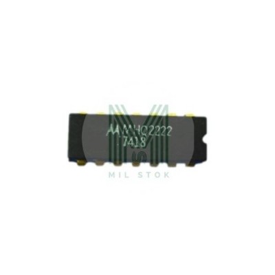 MHQ2222 DIP-14 Integrated Circuit - Mil Stok