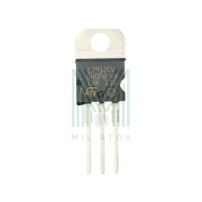 L7912CV TO-220 Integrated Circuit - Mil Stok