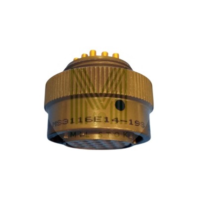 MS3116E14-19S Connector - Mil Stok