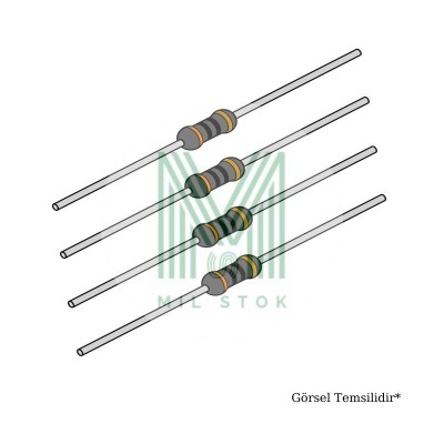 5.6R 1W Direnç - Mil Stok