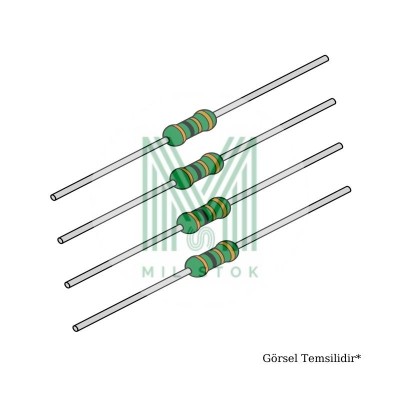 0.22R 1/4W Direnç - Mil Stok