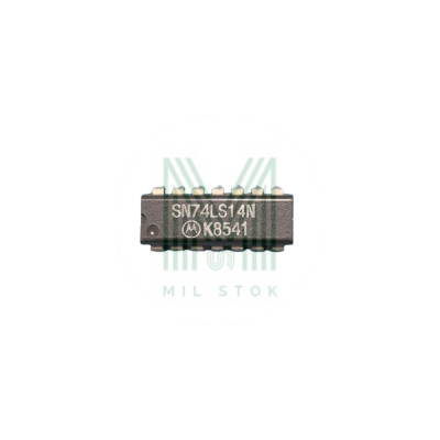 SN74LS14N (74LS14) DIP-14 Integrated Circuit - Mil Stok