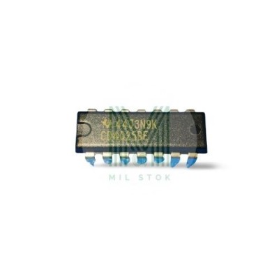 CD4025BE DIP-14 Integrated Circuit - Mil Stok